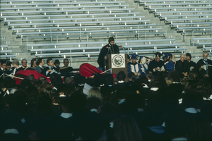 Slide of commencement exercises, University of Nevada, Las Vegas, circa 1970s