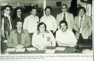 Slide of the student union board, University of Nevada, Las Vegas, circa 1978