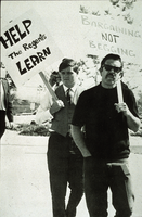 Slide of student protest, University of Nevada, Las Vegas, May 2, 1968