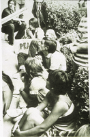 Slide of peace demonstration, University of Nevada, Las Vegas, circa 1970