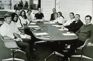 Slide of Student Union Board, University of Nevada, Las Vegas, circa 1969