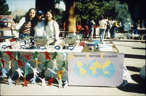 Slide of Ambassador Christian Fellowship fundraising event, University of Nevada, Las Vegas, circa 1990s