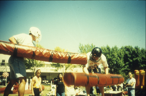 Slide of fraternity event, University of Nevada, Las Vegas, circa 1990s
