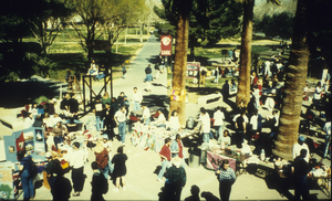 Slide of student activity, University of Nevada, Las Vegas, circa 1990s