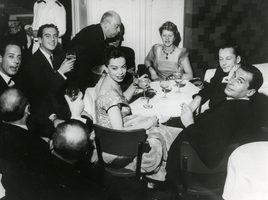 Photograph of Louis Folco, Margaret Kelly, Donn Arden and others, circa 1950s