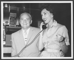 Photograph of Wilbur and Toni Clark, location unknown, Las Vegas, Nevada, circa 1950s
