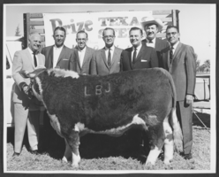 Photograph of Wilbur Clark and friends, location unknown, circa 1950s
