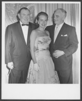 Photograph of Wilbur Clark and Friends at the opening night of the Nationale Casino, Havana, Cuba, circa 1950s
