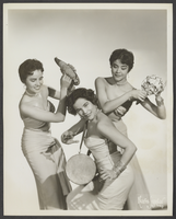 Photograph of the Malagon Sisters, Las Vegas, 1955