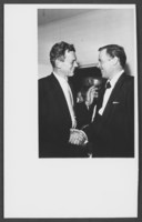 Photograph of Joseph Cotten and Dick Haymes, circa 1950s