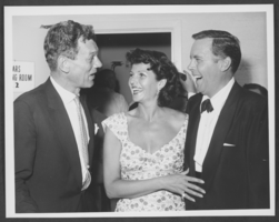 Photograph of Dick Haymes and others, Las Vegas, circa 1955