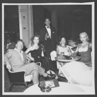Photograph of Mickey Rooney and others, Las Vegas, circa 1955
