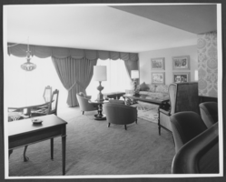 Photograph of the Dunes Hotel rooms, Las Vegas, circa 1950s
