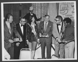 Photograph of Dunes Hotel golf tournament, Las Vegas, November 1971