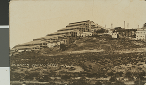 Postcard of Goldfield Mills, Goldfield, Nevada, circa early 1920s