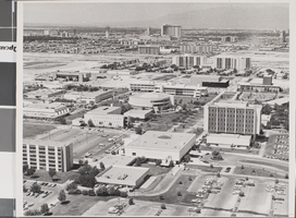 Aerial photograph of University of Nevada, Las Vegas, June 14, 1978