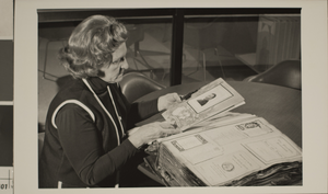 Photograph of Celesta Lowe, University of Nevada, Las Vegas, March 28, 1973