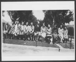 Photograph of Caliente Grade School, Panaca, Nevada, circa 1926