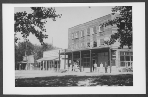 Photograph of Caliente Drug Company, Caliente, Nevada, circa 1927