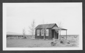 Photograph of Sandy Valley School, Lincoln County, Nevada, circa 1938