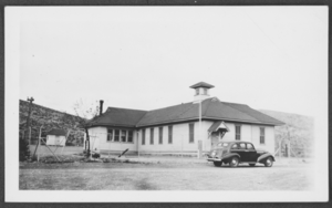 Photograph of Goodsprings School, Clark County, Nevada, circa 1938
