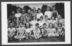 Photograph of Boulder City Elementary School Class, Boulder City, Nevada, circa 1947-1950