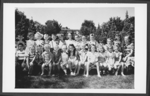 Photograph of Boulder City Elementary School class, Boulder City, Nevada, circa 1947-1950