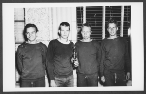 Photograph of Nevada State Championship relay team, Reno, May 14, 1949
