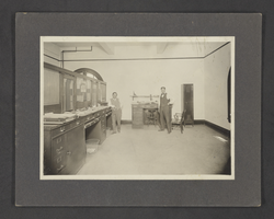 Photograph of County Clerk's office, Las Vegas, circa 1915