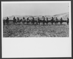 Photograph of Preston Nutter cattle-men on Arizona Strip, Arizona, circa late 1800s - mid 1900s