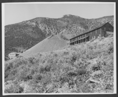 Photograph of mining site, Eureka, Nevada, circa early 1900s