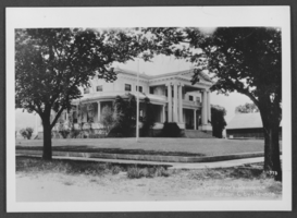 Photograph of governor's mansion, Carson City, Nevada, circa 1908-1909