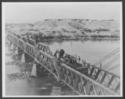Photograph of bridge, Yuma, Arizona, October 1877