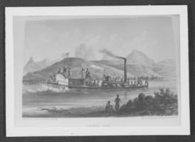 Photograph of a steamboat, California, circa 1880s