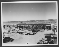 Photograph of high school construction, Boulder City, Nevada, 1949