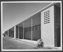 Photograph of high school, Boulder City, Nevada, 1951