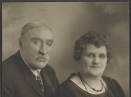 Photograph of Mr. and Mrs. James Ryan, Nevada, circa early to mid 1900s