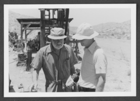 Photograph of Murl Emery and Vincent Keele, Eldorado Canyon, 1978