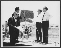 Photograph of Powell Commemorative Ceremony, Lake Powell, June 19, 1969