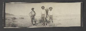 Photograph of a railroad survey crew, Clark County, Nevada, 1904