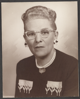 Photograph of an unidentified woman, circa 1940s