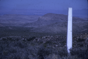 Slide of Las Vegas Valley, Nevada, circa 1960s - 1983