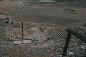 Slide of Candelaria mill site, Nevada, circa 1960s - 1970s