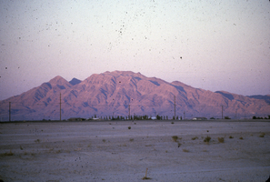 Slide of Sunrise Mountain, Las Vegas, circa 1960s