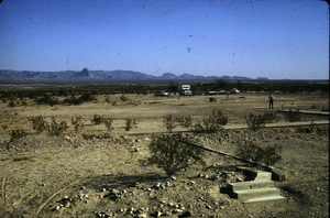 Slide of Old Fort Mohave, Arizona, circa 1960s