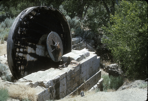Slide of mill site, Carson River, Nevada, circa 1960s