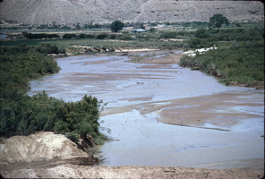 Slide of Virgin River, Nevada, circa 1960s