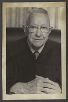 Photograph of former District Court Judge George E. Marshall, circa 1978-1980