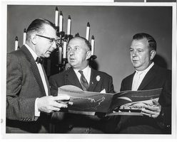 Photograph of unidentified men at the Sands Hotel, Las Vegas, circa mid 1950s to early 1960s