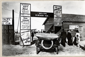 Photograph of fairgrounds, Southern Nevada, circa 1920s-1940s